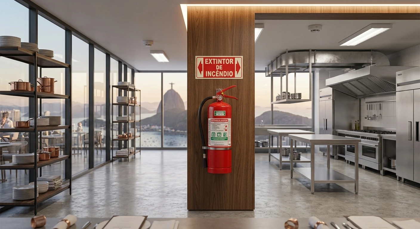 Segurança contra incêndio para restaurantes
